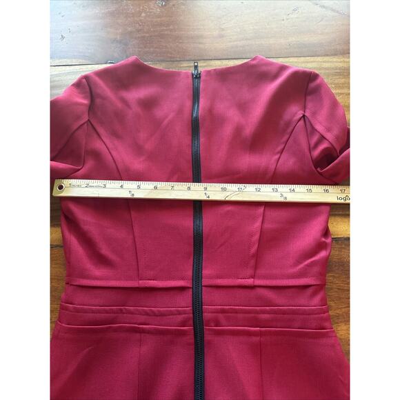 W118 By Walter Baker Size Small Hollie Dress Red Style W7961 - Picture 14 of 14